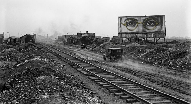 The Valley of Ashes — moral decay beneath glamour